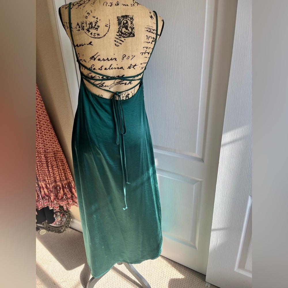 Urban Outfitters Green Maxi Dress brand is Motel - Picture 8 of 11